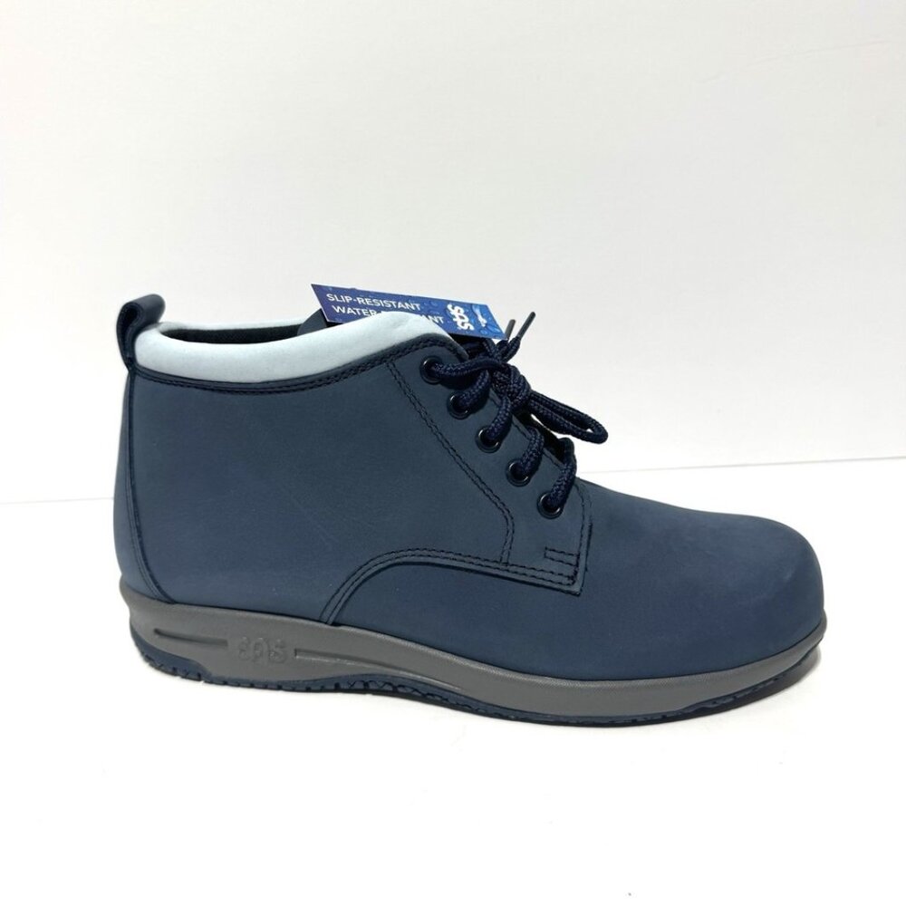 Sas Womens Gretchen Chukka Boot Blue Size 6.5 Narrow